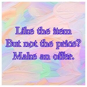 Use the offer button. Thanks 😊